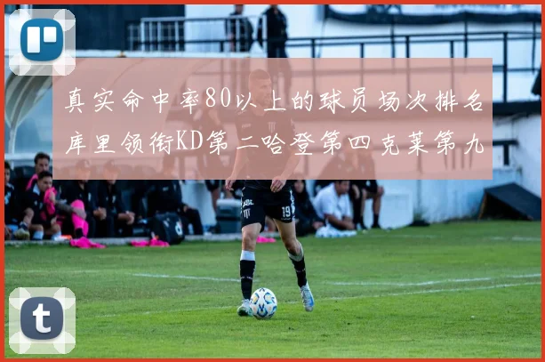 真实命中率80以上的球员场次排名库里领衔KD第二哈登第四克莱第九